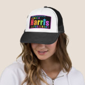 Kamala Harris Pride 2024 Merchandise Personalisier Truckerkappe (Beispiel)