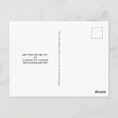 Kamala Harris Pride 2024 Party zur Demokratisierun Postkarte (Rückseite)