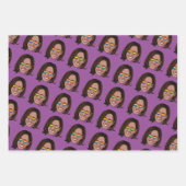 Kamala Harris Pride Holiday Geschenkpapier Set (Vorderseite 3)