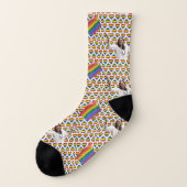 Kamala Harris Pride Socken (Links - Außen)