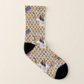Kamala Harris Pride Socken (Rechts - Außen)