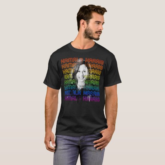 Kamala Harris Pride T - Shirt (Vorne ganz)