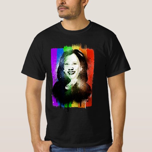 Kamala Harris Pride T - Shirt (Vorderseite)