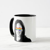 Kamala Harris Pride Tasse (Vorderseite Links)
