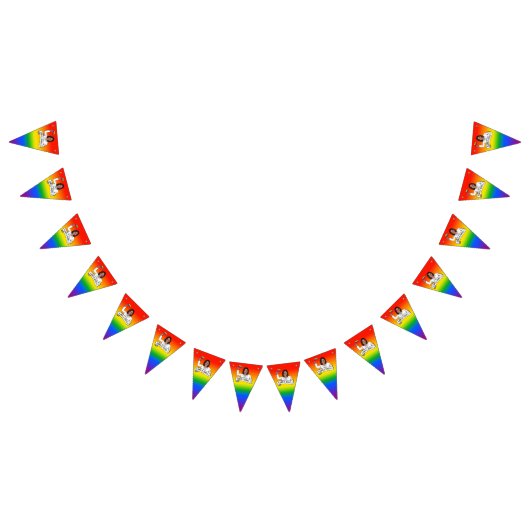 Kamala Harris Pride Wimpelkette (Alle)