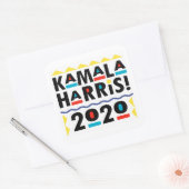 Kamala Harris Quadratischer Aufkleber (Umschlag)
