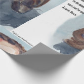 Kamala Harris & Quote Geschenkpapier (Ecke)