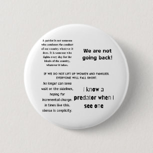Kamala Harris Quotes, Anti Trump Word Cloud Button
