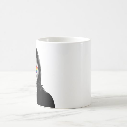 Kamala Harris Rainbow Sunglasses Kaffeemaschine Ta Kaffeetasse (Mittel)