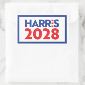 Kamala Harris Rechteckiger Aufkleber (Tasche)