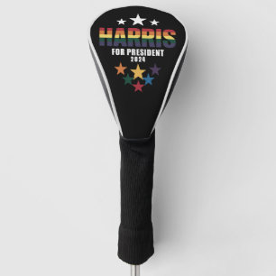 Kamala Harris Regenbogen Schwulen Stolz LGBT Wahl Golf Headcover