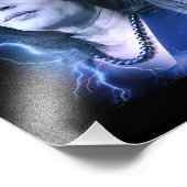 Kamala Harris Retro 90er Stil Fotodruck (Ecke)