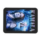 Kamala Harris Retro 90er Stil Magnet (Horizontal)