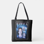Kamala Harris Retro 90er Stil Tasche (Rückseite)