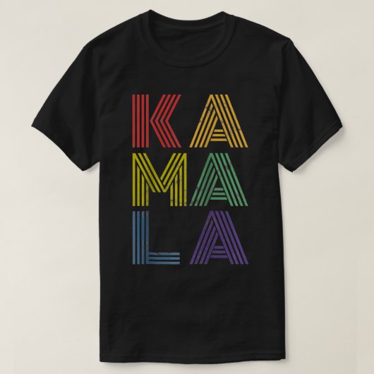 KAMALA HARRIS Retro Vintag Not leidend T-Shirt (Design vorne)