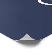 KAMALA HARRIS RIDE THE BLAUE WAVE 2024 POSTER (Ecke)