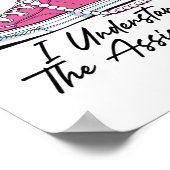 Kamala Harris Schuhe und Perle Ich verstehe die Ma Poster (Ecke)