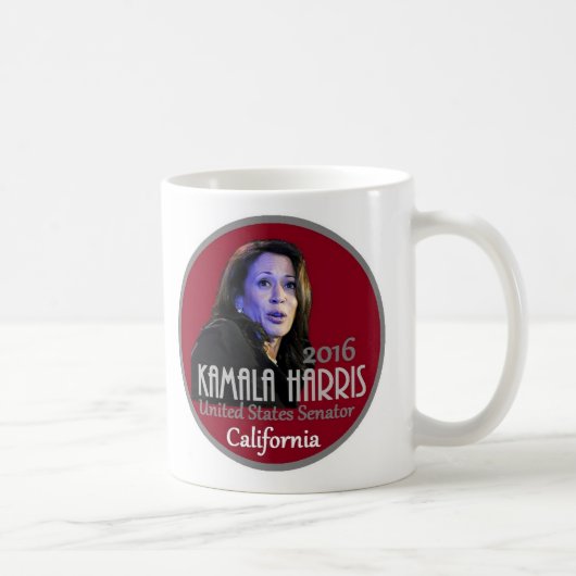 Kamala Harris Senat 2016 Kaffeetasse (Rechts)