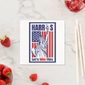 Kamala Harris Serviette (Beispiel)