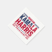 Kamala Harris Serviette (Ecke)
