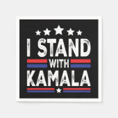Kamala Harris Serviette (Vorderseite)