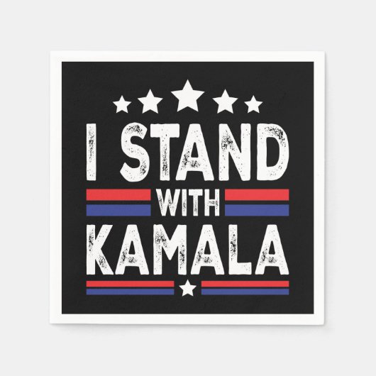 Kamala Harris Serviette (Vorderseite)