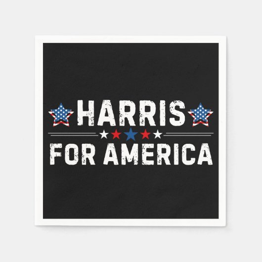 Kamala Harris Serviette (Vorderseite)