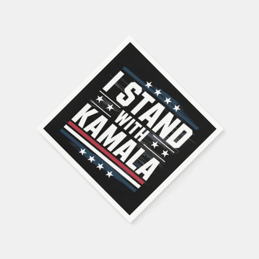 Kamala Harris Serviette (Ecke)