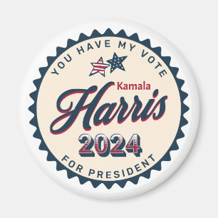 Kamala Harris Sie haben meine Stimme Magnet
