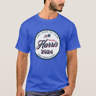Kamala Harris Sie haben meine Stimme T-Shirt