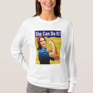 Kamala Harris Sie kann es tun! T-Shirt