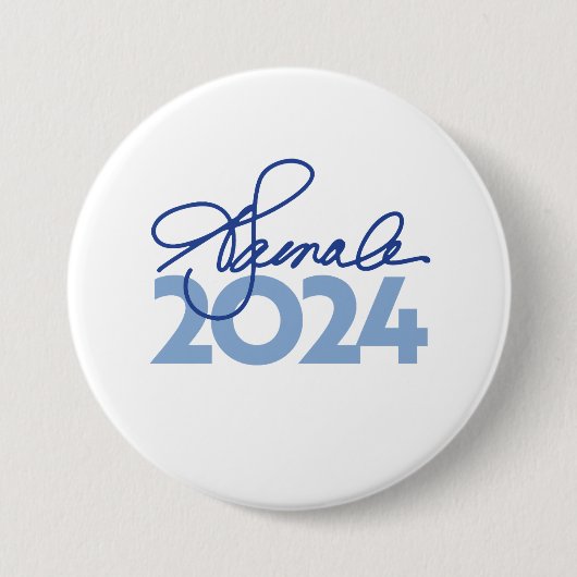 Kamala Harris Signature 2024 Button (Vorderseite)