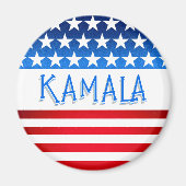 Kamala Harris Supporter Freiwilliger Fans von benu Magnet (Vorne)