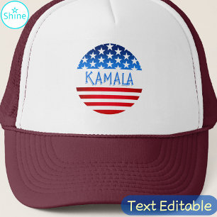 Kamala Harris Supporter Freiwilliger Fans von benu Truckerkappe