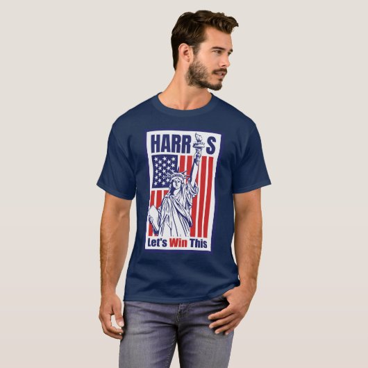 Kamala Harris T-Shirt (Vorne ganz)
