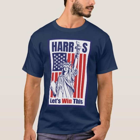 Kamala Harris T-Shirt (Vorderseite)