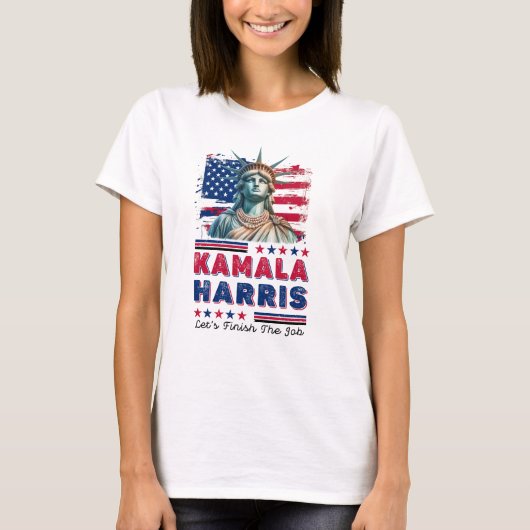 Kamala Harris T-Shirt (Vorderseite)