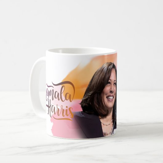 Kamala Harris Tasse (Vorderseite Links)