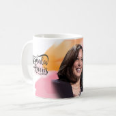 Kamala Harris Tasse (Vorderseite Links)