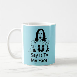 Kamala Harris Tasse - Blau