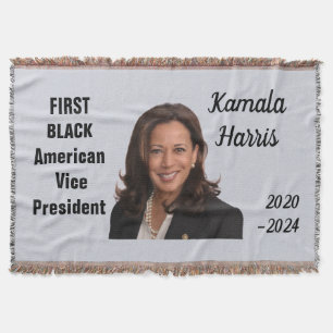 KAMALA HARRIS Throw Blanket Decke