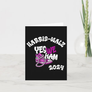 Kamala Harris Tim W 2024 yes We Kam Lila White T Karte
