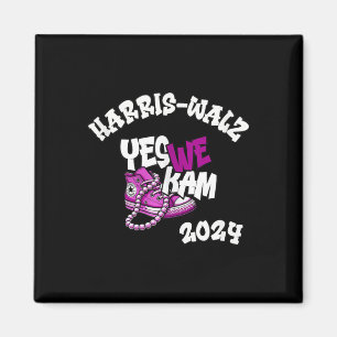 Kamala Harris Tim W 2024 yes We Kam Lila White T Magnet