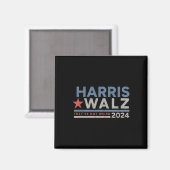 Kamala Harris Tim W Not Weird Magnet (Vorderseite/Rückseite)