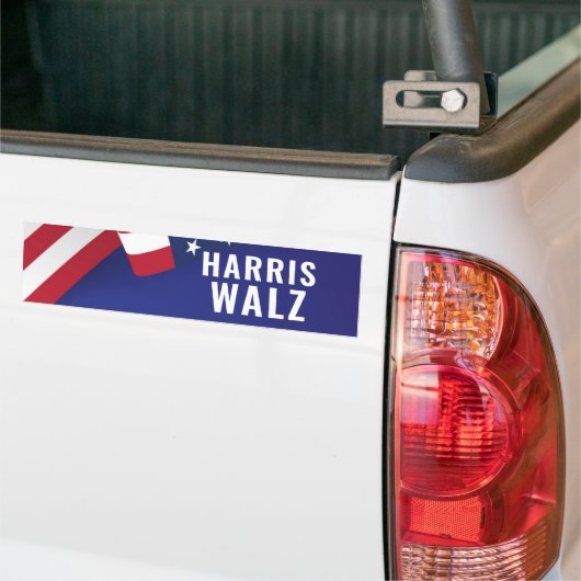 Kamala Harris Tim Walz 2024 Autoaufkleber (Auf Lkw)