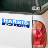 Kamala Harris Tim Walz 2024 Autoaufkleber (Auf Lkw)