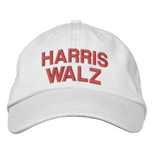 Kamala Harris Tim Walz 2024 Bestickte Baseballkappe