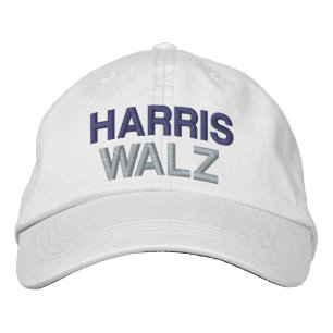 Kamala Harris Tim Walz 2024 Bestickte Baseballkappe