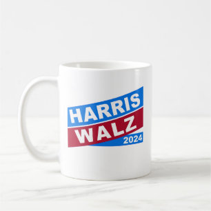 Kamala Harris Tim Walz 2024 Kaffee Kaffeetasse