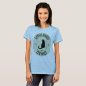 Kamala Harris Tim Walz Cat T-Shirt (Vorne ganz)